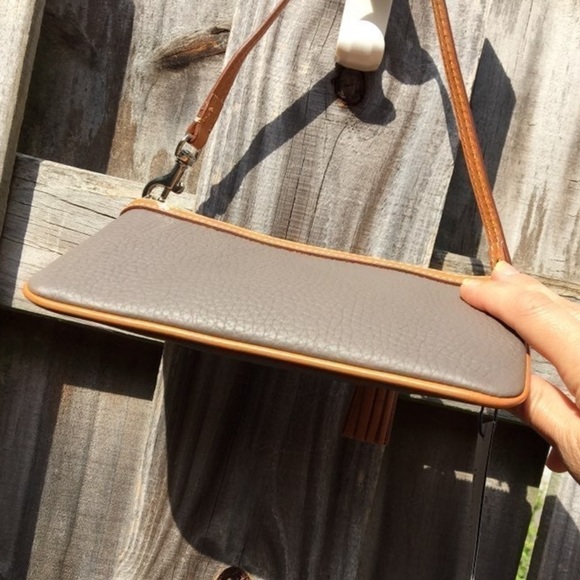 Dooney & Bourke AWL Large Slim Wristlet with Tassel - Picture 4 of 5